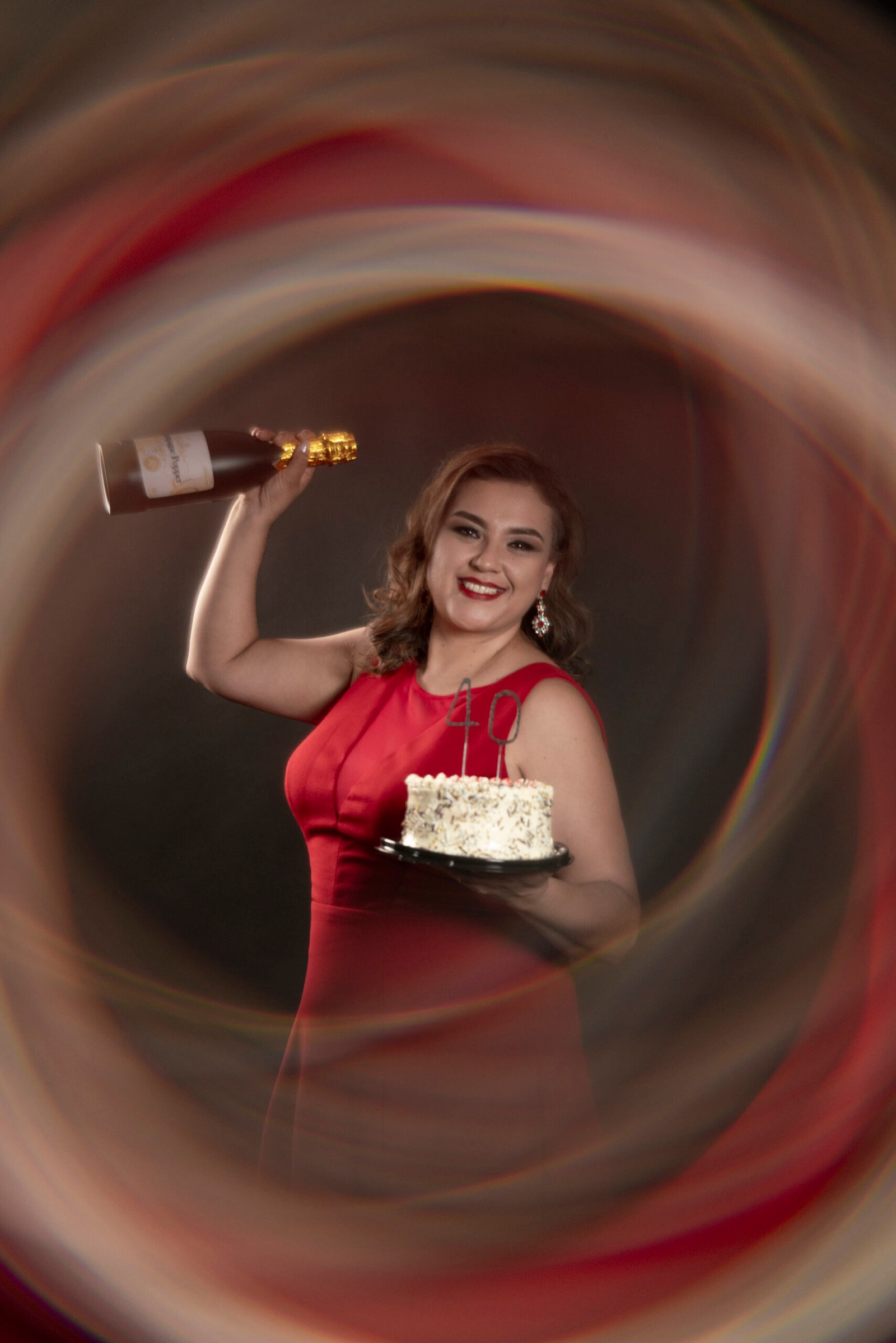 Retrato de la serie de cumpleaños de Julieta