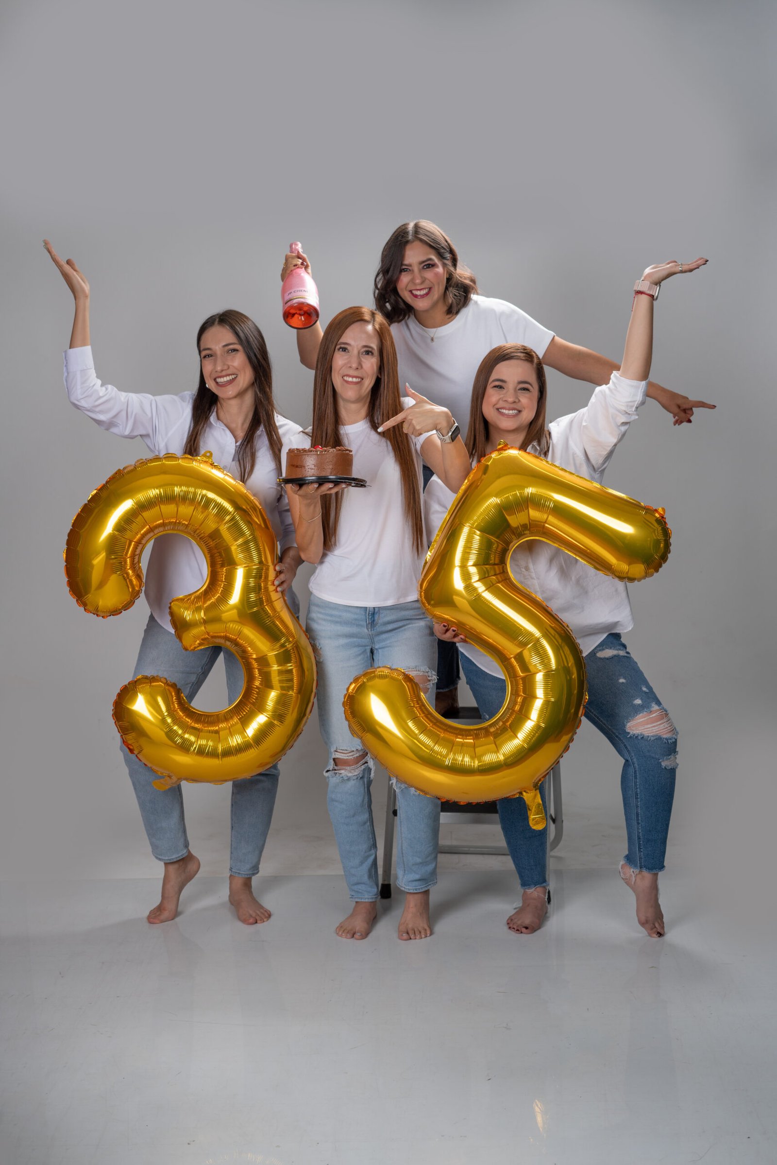 Retrato de la serie de cumpleaños de Mariana