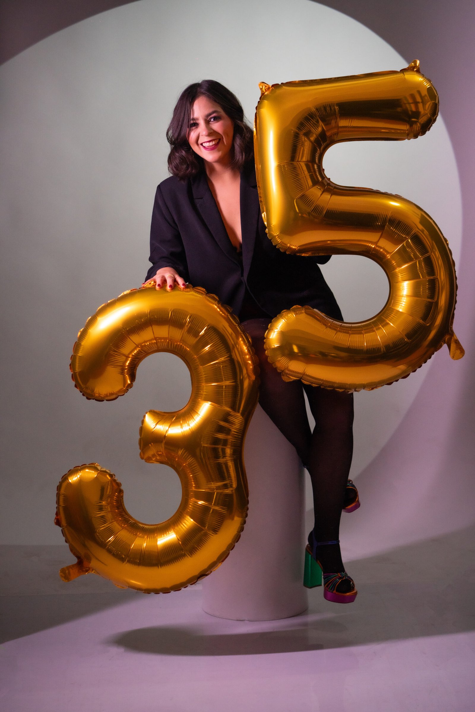 Retrato de la serie de cumpleaños de Mariana